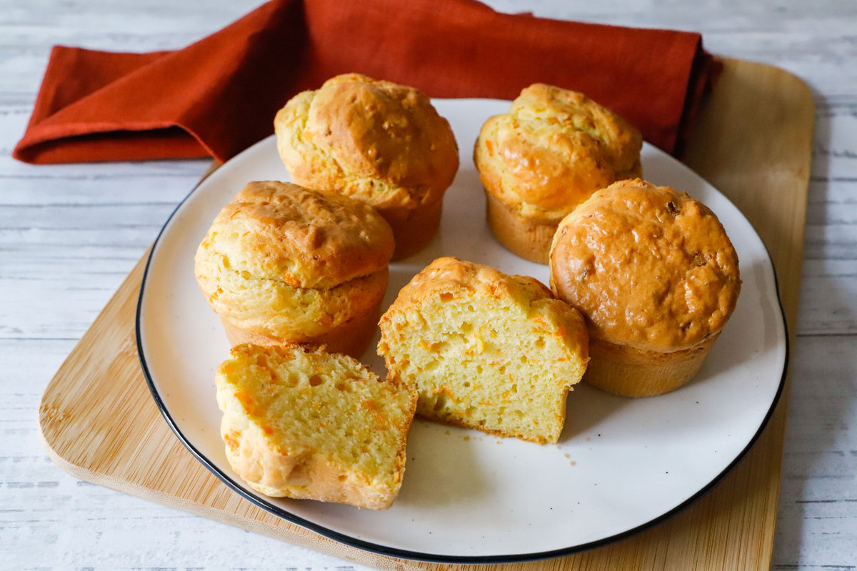 muffin alle carote e yogurt
